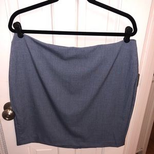 Banana republic blue pencil skirt